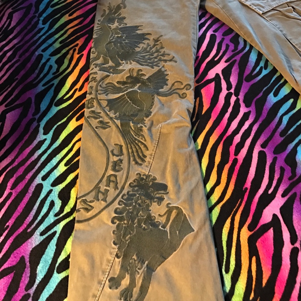 🔥Guess dragon cargo jeans