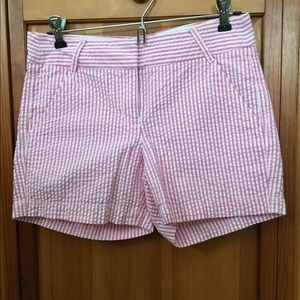 JCrew seersucker shorts