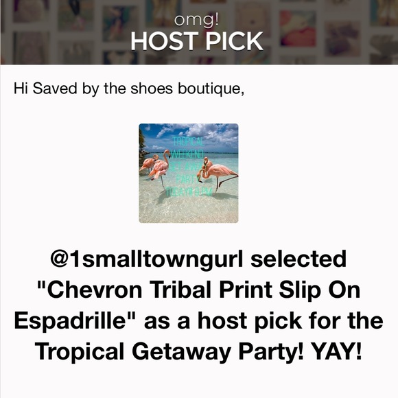 Chevron Tribal Aztec Print SlipOn Sneakers - Picture 4 of 4