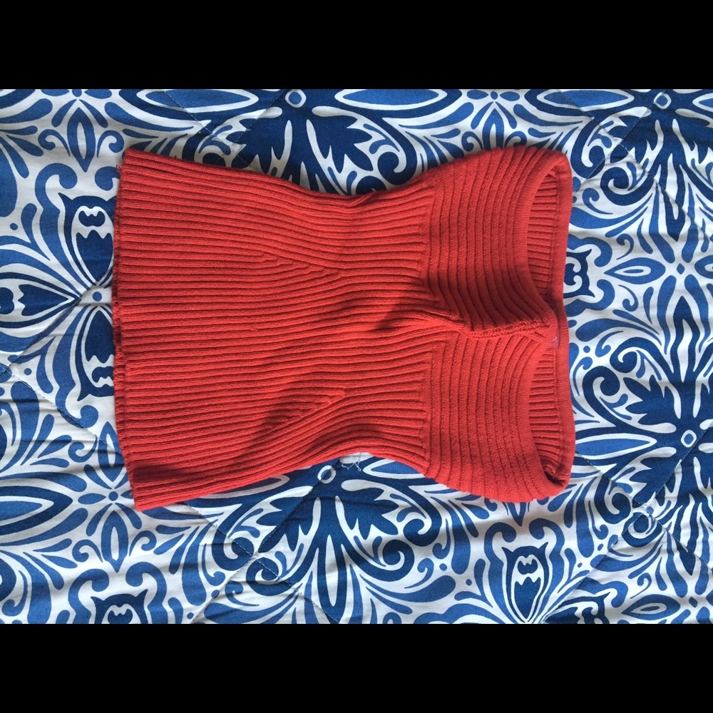 Red vintage tube top