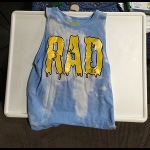 RAD tank top muscle t