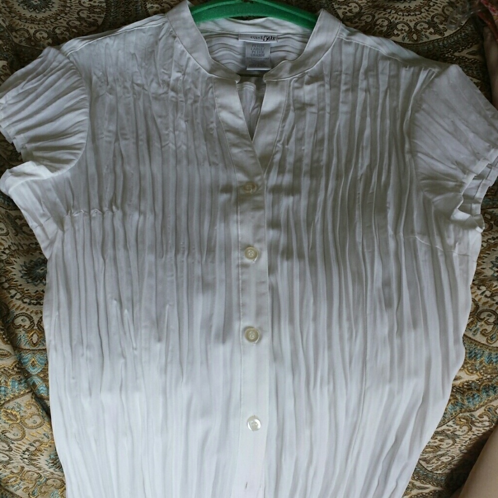 5th Ave., Large petite blouse EUC