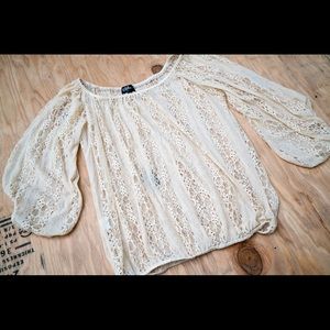 Bohemian lace top