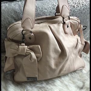 Rare BLUSH PINK Betsey Johnson Bag!