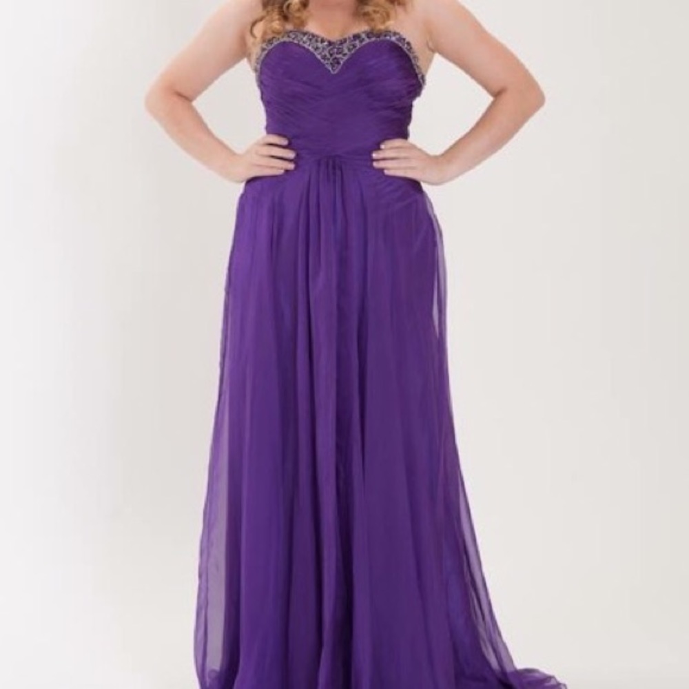 Purple Prom Dress