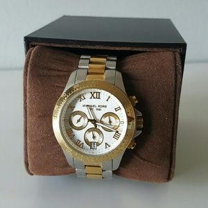 Michael Kors MK two tone watch