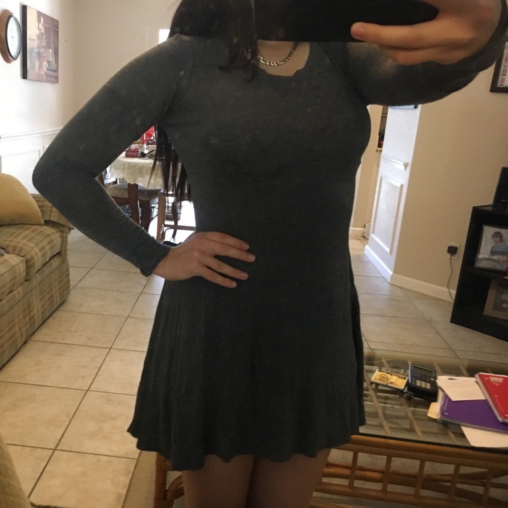 BCBG grey dress 🖤✨