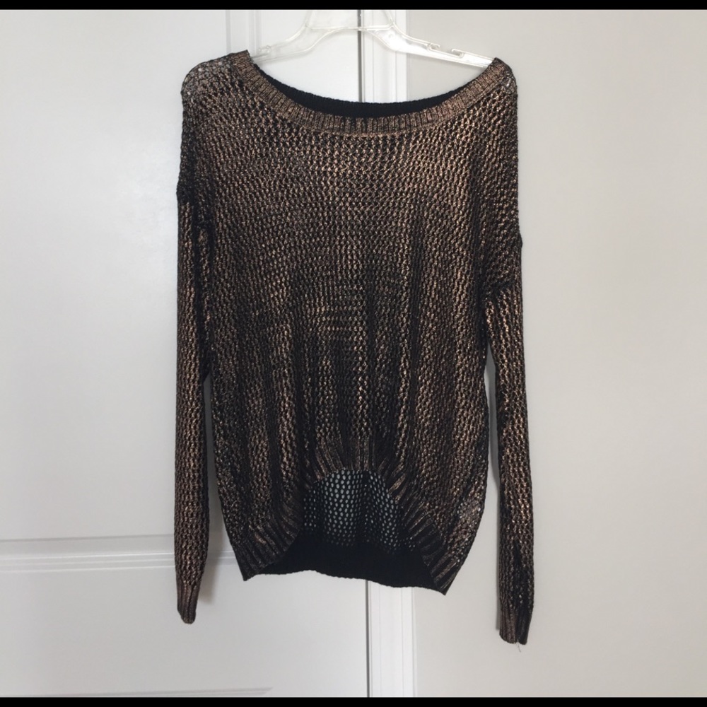 Rose gold sweater!
