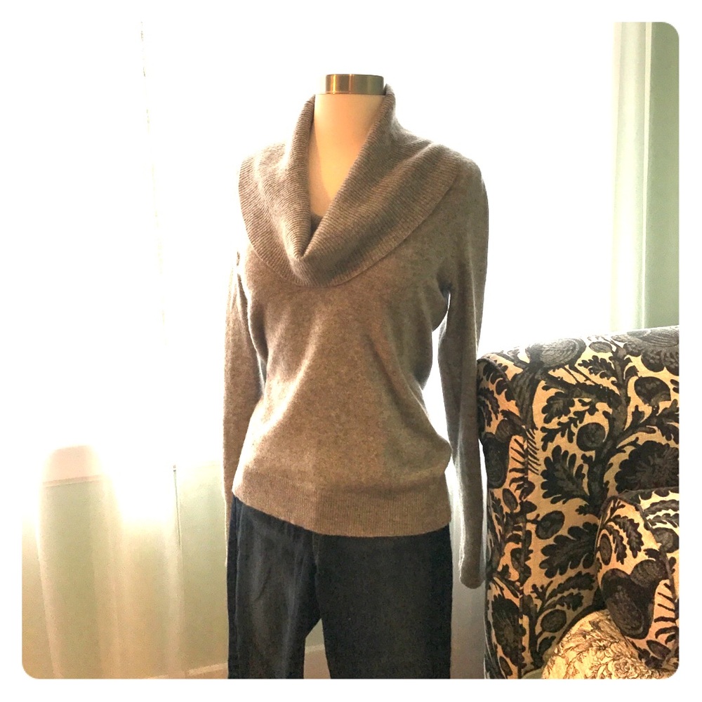 Angora cowl neck sweater from Nordstrom Size Small