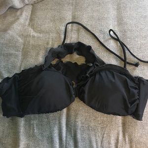 Black Victoria's Secret Bikini Top