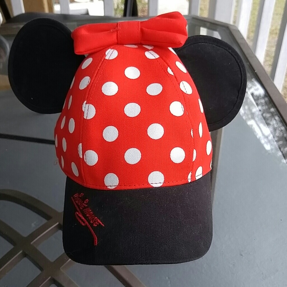 Minnie Mouse Snapback Cap with Ears