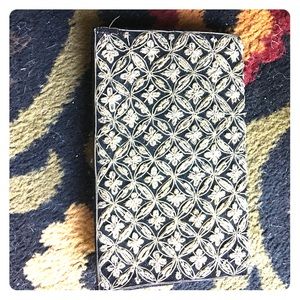 Embroidered Clutch