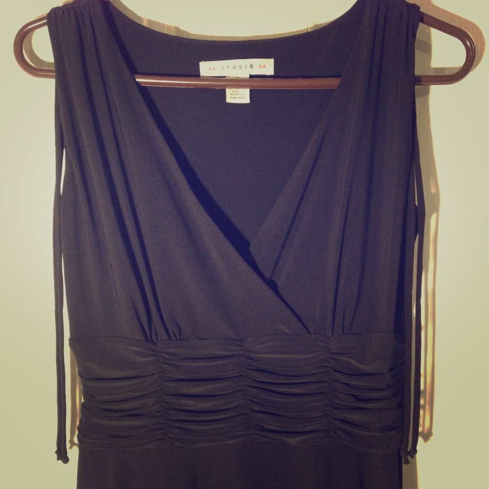Fun Black Midi Dress