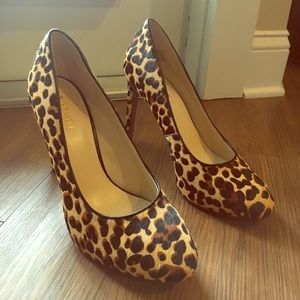 Leopard Heels