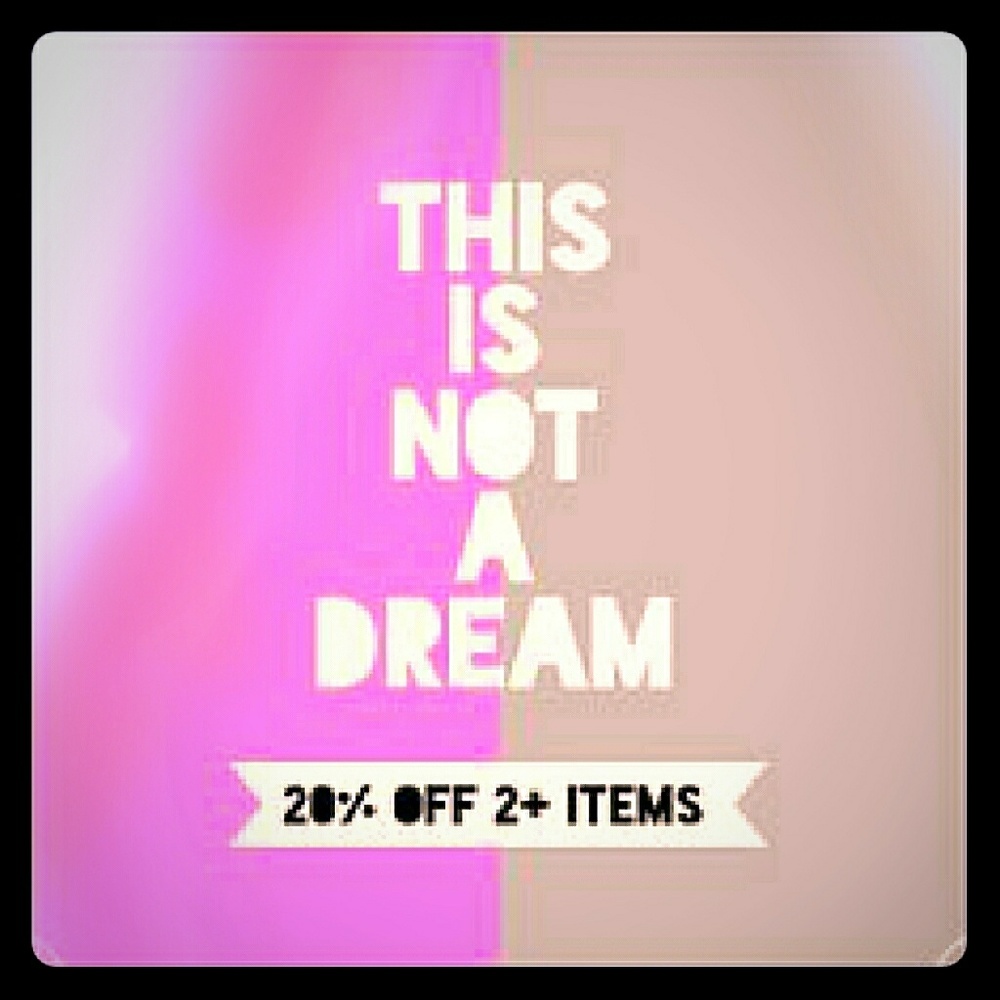 Any 2 items or more, bundled 20% off bundle