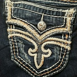 Size 28 Rock Revival Straights