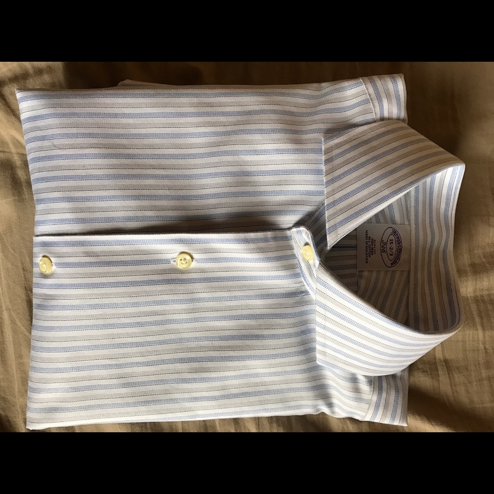Brooks brother non iron slim fit dress shirt