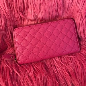 Pink wallet