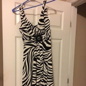 Zebra dress- worn once!