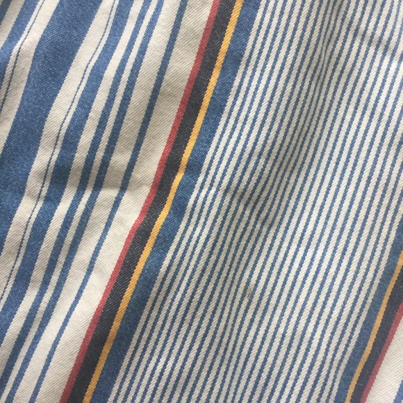 SOLD - 90s vintage striped denim bermuda shorts - Picture 3 of 6