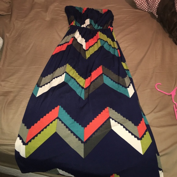 Strapless Maxi Dress - Picture 2 of 2