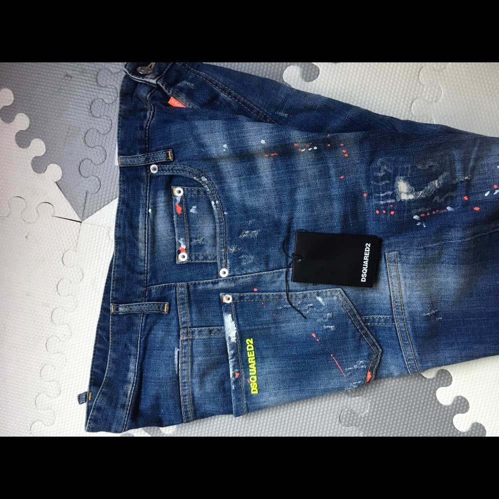 DSQUARED Tidy Biker Jeans size 48
