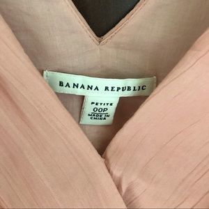 Banana Republic Peach/Pink Petite Dress