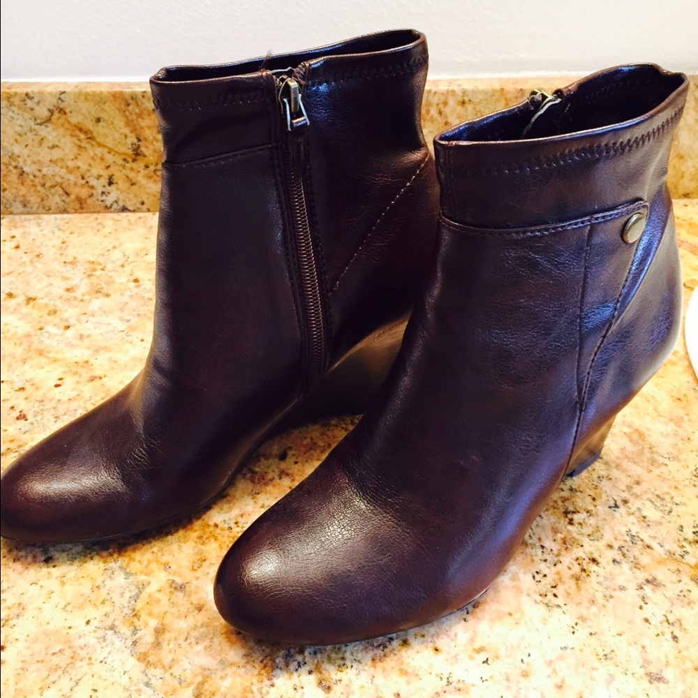 Franco Sarto booties like new condition