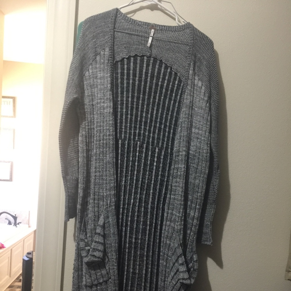 Free People Long Cardgan
