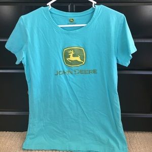 Cute Teal John Deere Tee