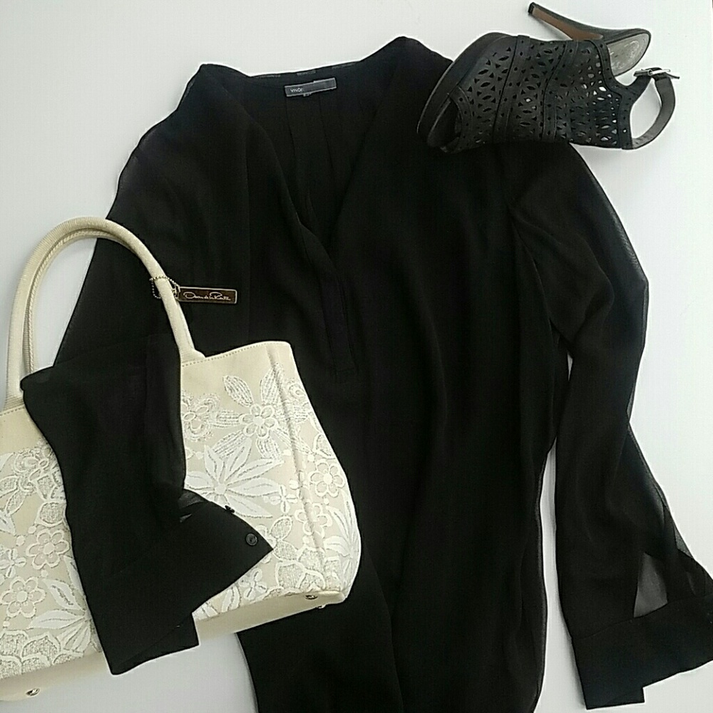 Vince chiffon dress