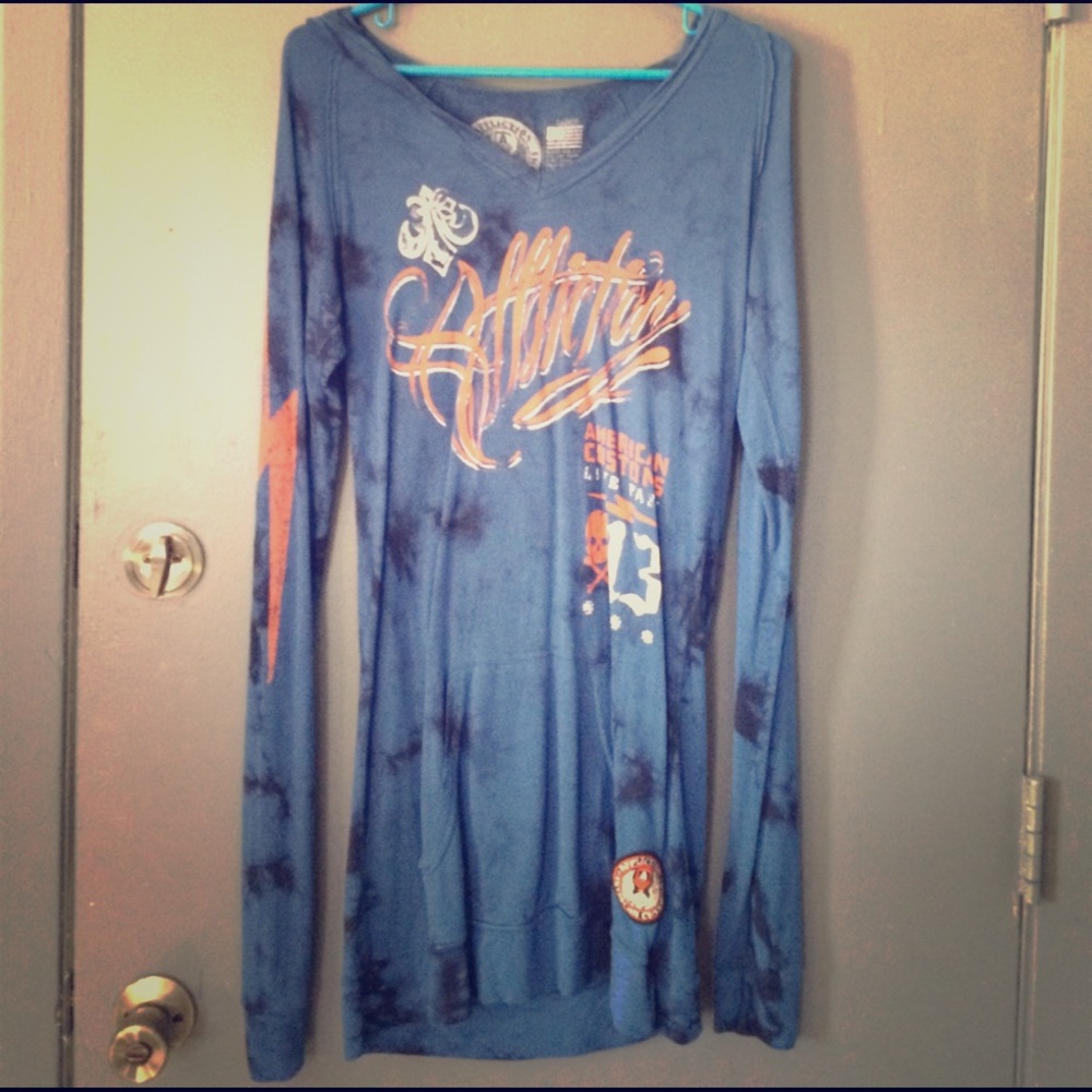 Long sleeve sweatshirt dress