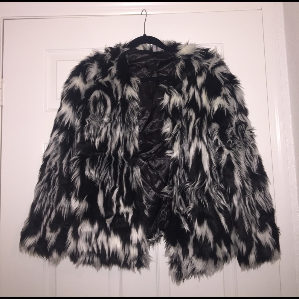 Faux Fur Coat