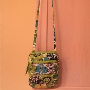 Limes Up Vera Bradley Mini Hipster purse