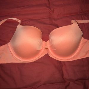 Victoria's Secret Bra, like new! Cute neon coral!