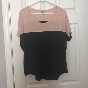 Worthington Size L Two Toned Tee