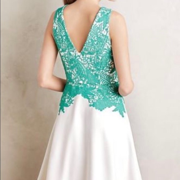 Anthropologie lace trim dress - Picture 2 of 5