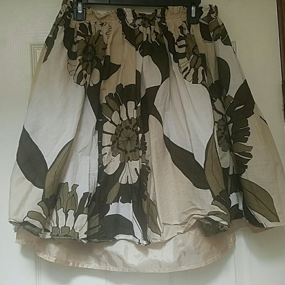 Floral Patterned Skirt