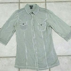 NWT con Express button down shirt