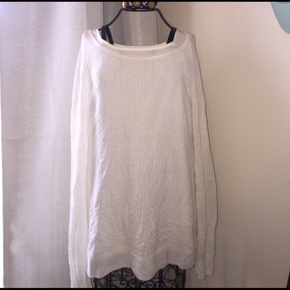 Layered sweater