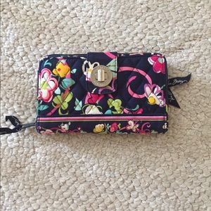 Ribbons Vera Bradley Turn-Lock Wallet