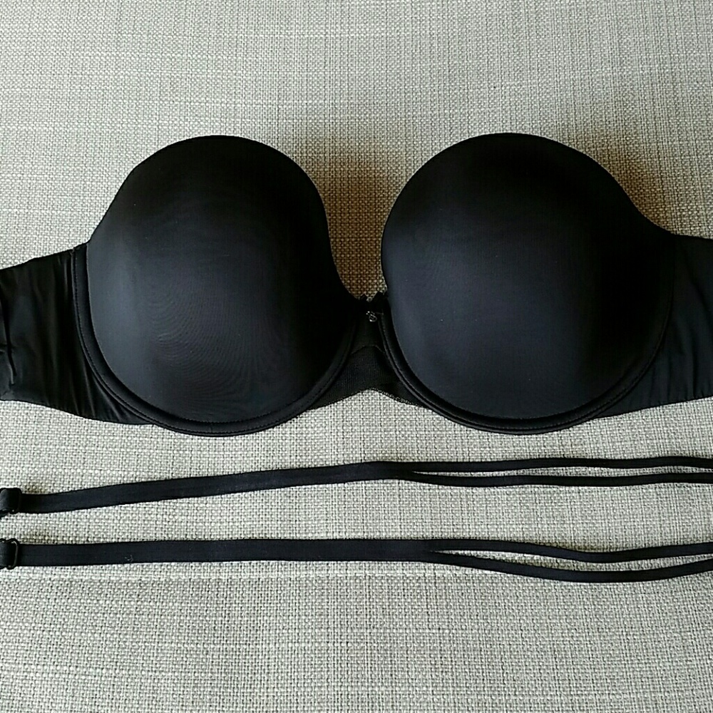 Victoria's Secret Lined Strapless 34DD