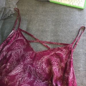 Flowy Magenta Dress