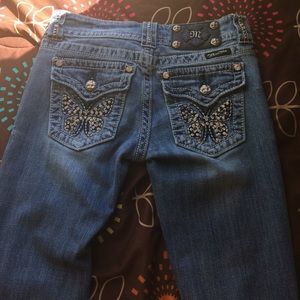 ‼️LOWEST PRICE‼️ Butterfly Miss Me Jeans! Sz: 25