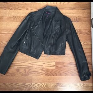 Leather jacket