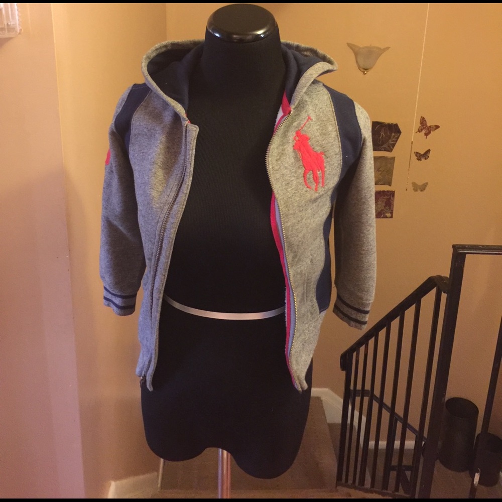Ralph Lauren Polo boys size 5 hoodie