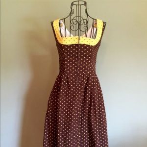 Vintage 70's Zippered Dress