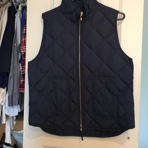 J crew puffer vest