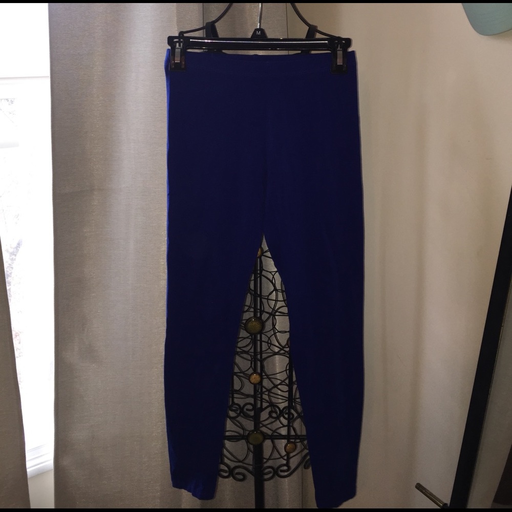 Royal blue leggings