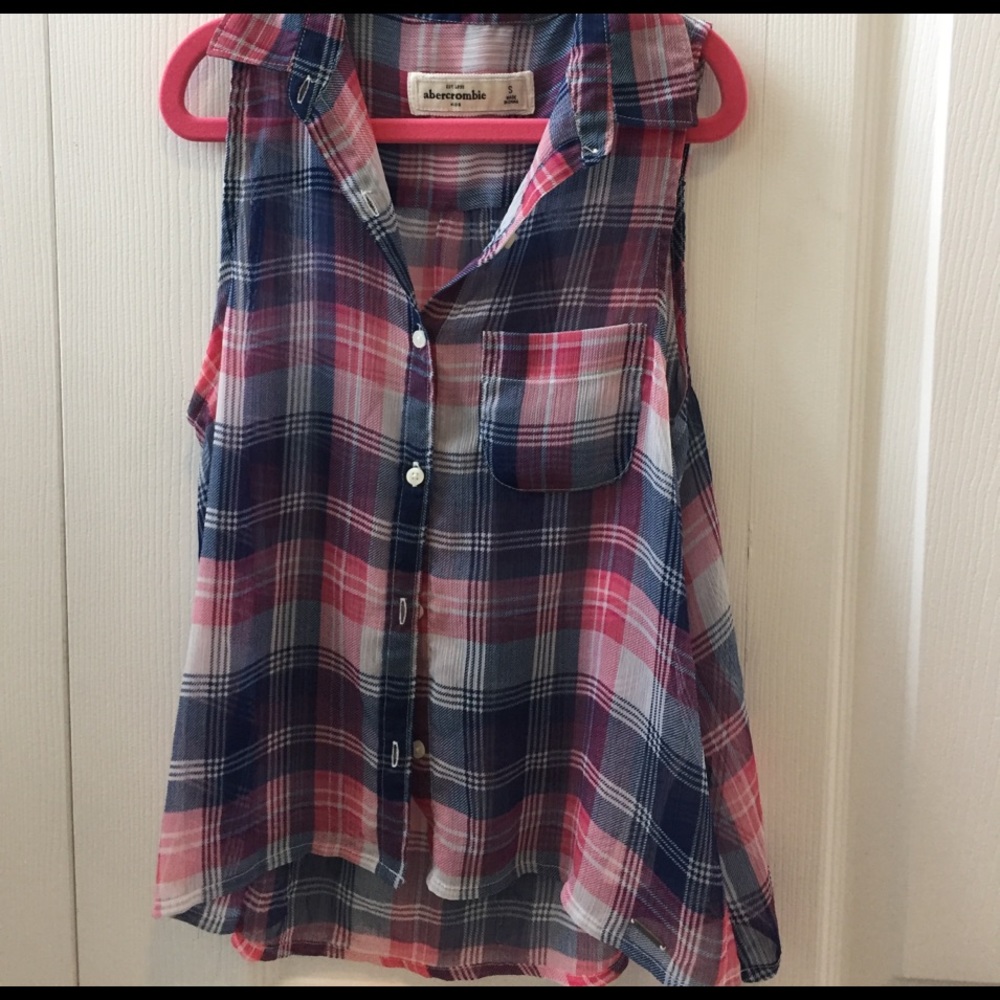 Flannel print shirt